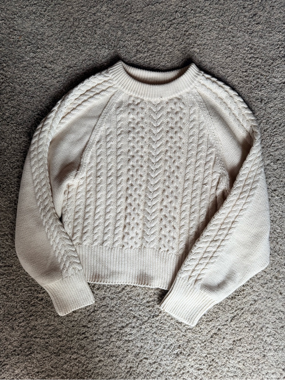 Anthropologie Cable Knit Sweater
